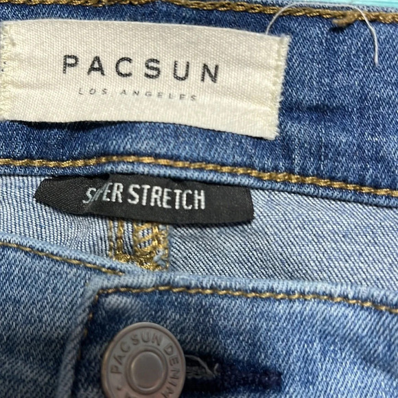 PacSun two-tone Jean jegging size28 - Picture 5 of 7